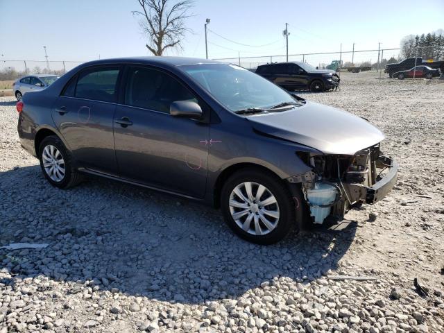 5YFBU4EE6DP153146 - 2013 TOYOTA COROLLA BASE GRAY photo 4