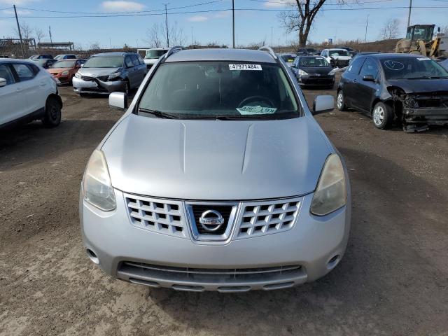 JN8AS5MVXAW133725 - 2010 NISSAN ROGUE S SILVER photo 5