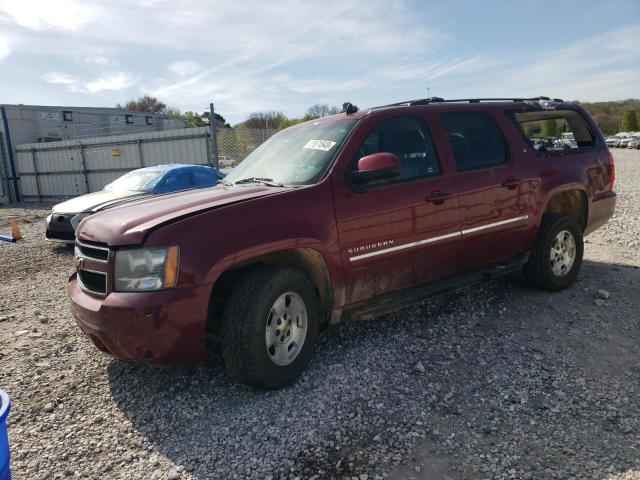 1GNSKJE39BR300797 - 2011 CHEVROLET SUBURBAN K1500 LT MAROON photo 1