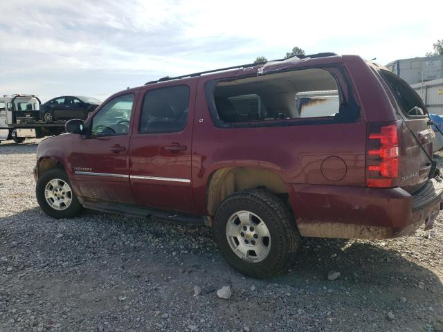 1GNSKJE39BR300797 - 2011 CHEVROLET SUBURBAN K1500 LT MAROON photo 2