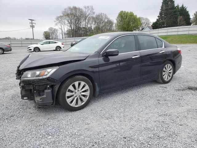 1HGCR2F83EA059171 - 2014 HONDA ACCORD EXL BLACK photo 1