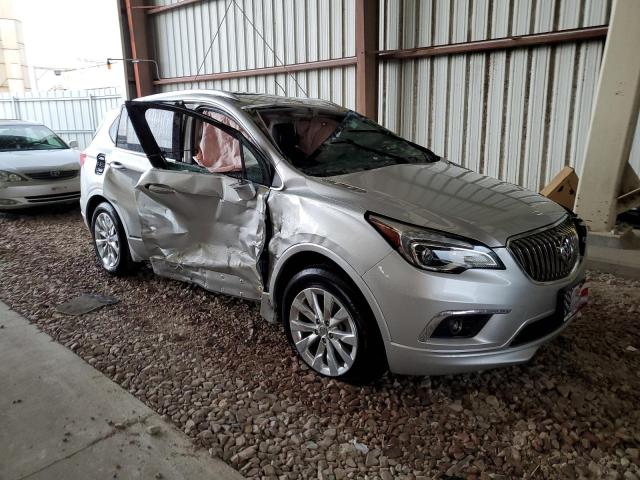 LRBFXBSAXHD163880 - 2017 BUICK ENVISION ESSENCE Արծաթագույն լուսանկար 4