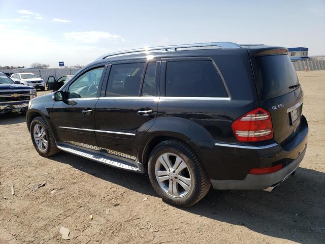 4JGBF71E97A179018 - 2007 MERCEDES-BENZ GL 450 4MATIC BLACK photo 2