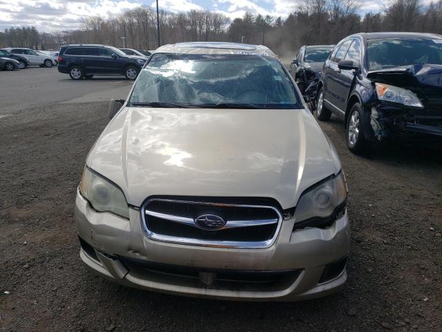 4S3BL616687214399 - 2008 SUBARU LEGACY 2.5I BEIGE photo 5