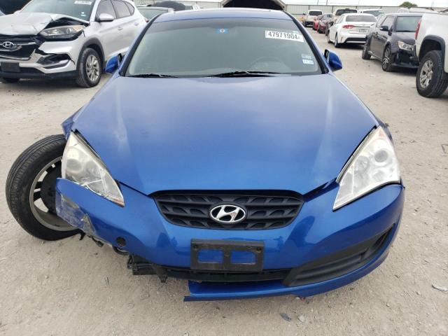 KMHHT6KD6AU004279 - 2010 HYUNDAI GENESIS CO 2.0T BLUE photo 5