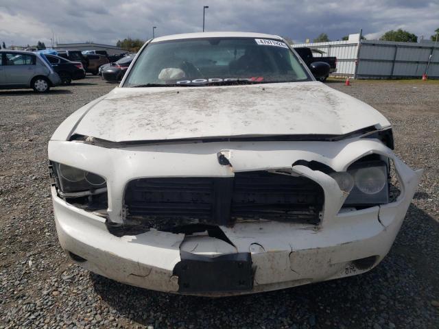 2B3KA43D69H530964 - 2009 DODGE CHARGER WHITE photo 5