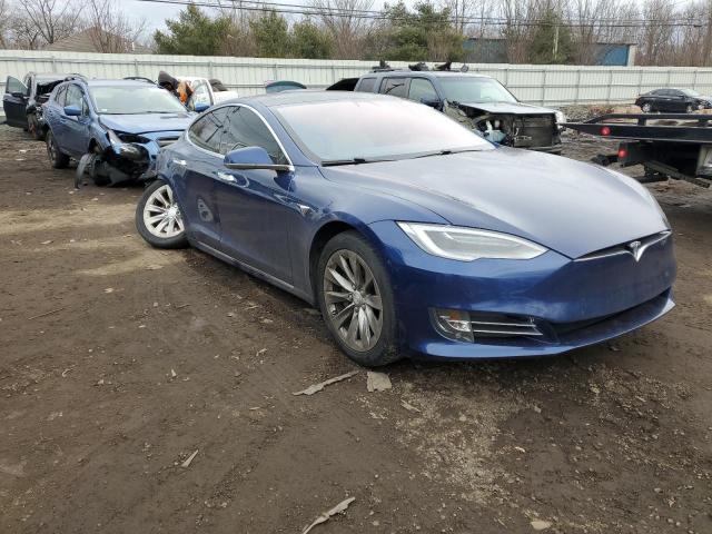 5YJSA1E20JF269303 - 2018 TESLA MODEL S 蓝色 照片 4
