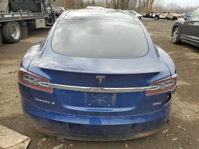 5YJSA1E20JF269303 - 2018 TESLA MODEL S 蓝色 照片 6