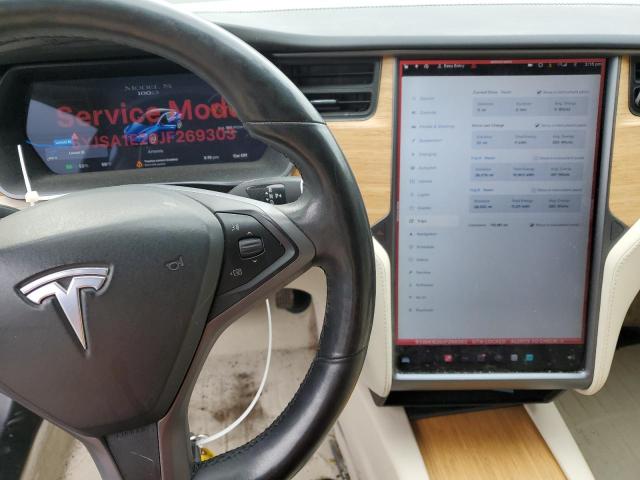 5YJSA1E20JF269303 - 2018 TESLA MODEL S 蓝色 照片 9