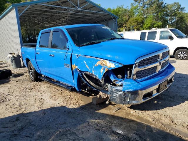 1C6RR7LT9JS176103 - 2018 RAM 1500 SLT BLUE photo 4