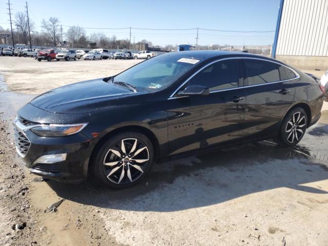 1G1ZG5ST8NF205876 - 2022 CHEVROLET MALIBU RS შავი ფოტო 1