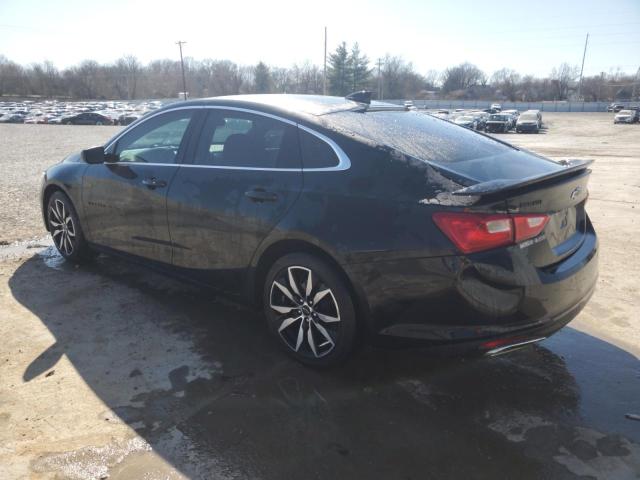 1G1ZG5ST8NF205876 - 2022 CHEVROLET MALIBU RS შავი ფოტო 2