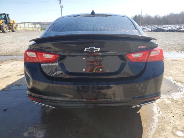 1G1ZG5ST8NF205876 - 2022 CHEVROLET MALIBU RS შავი ფოტო 6