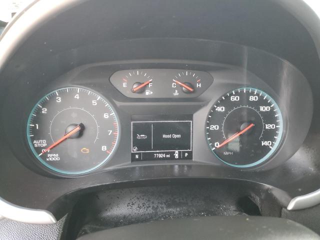 1G1ZG5ST8NF205876 - 2022 CHEVROLET MALIBU RS შავი ფოტო 9