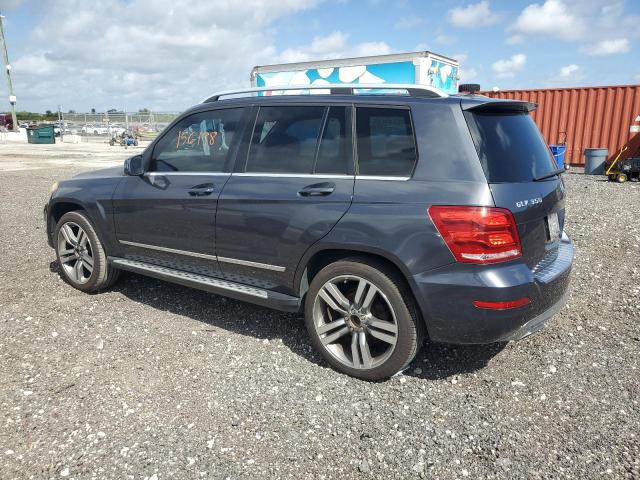 WDCGG5HB1DF971101 - 2013 MERCEDES-BENZ GLK 350 GRAY photo 2