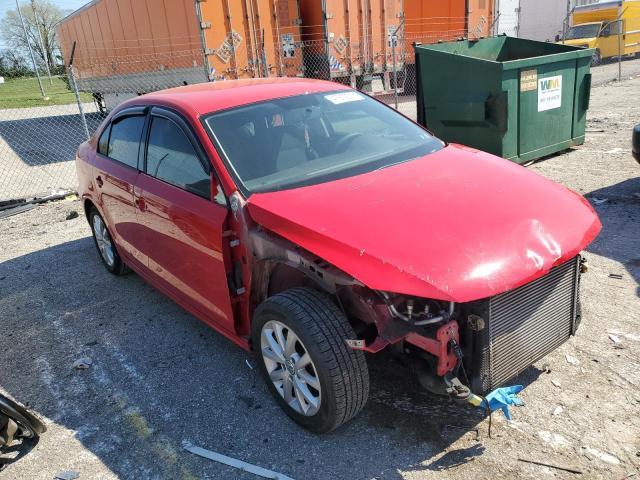 3VWD07AJ6FM411682 - 2015 VOLKSWAGEN JETTA SE RED photo 4