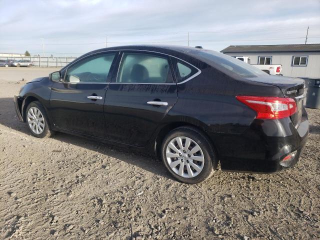 3N1AB7AP8HL668245 - 2017 NISSAN SENTRA S BLACK photo 2