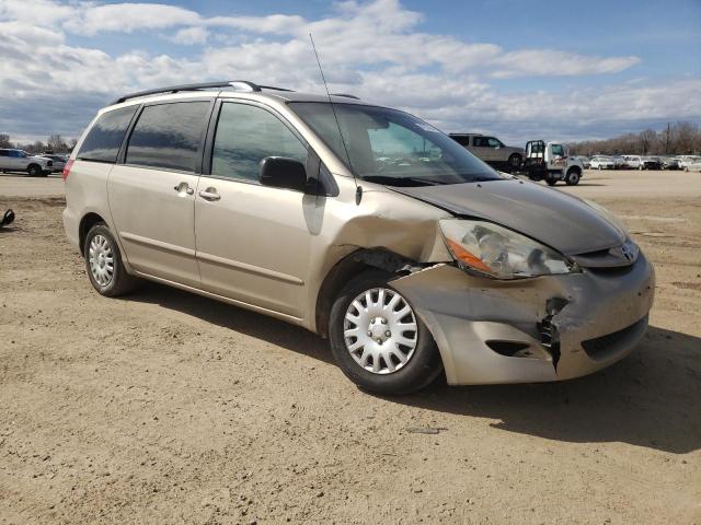 5TDZK23C78S212339 - 2008 TOYOTA SIENNA CE TAN photo 4