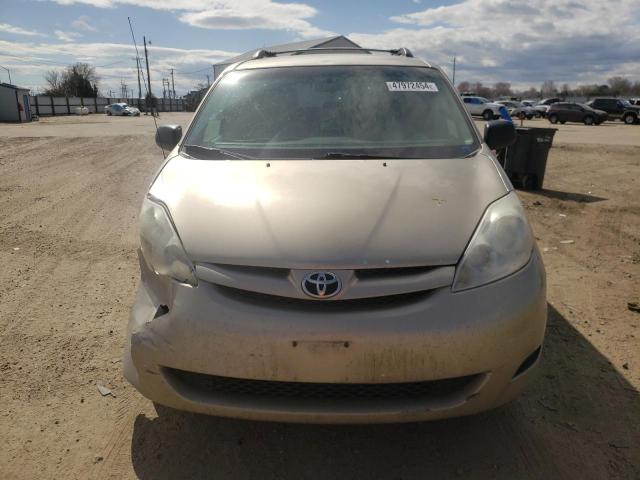 5TDZK23C78S212339 - 2008 TOYOTA SIENNA CE TAN photo 5