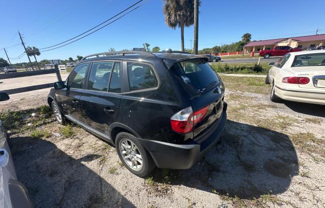 WBXPA73415WA78591 - 2005 BMW X3 2.5I BLACK photo 3