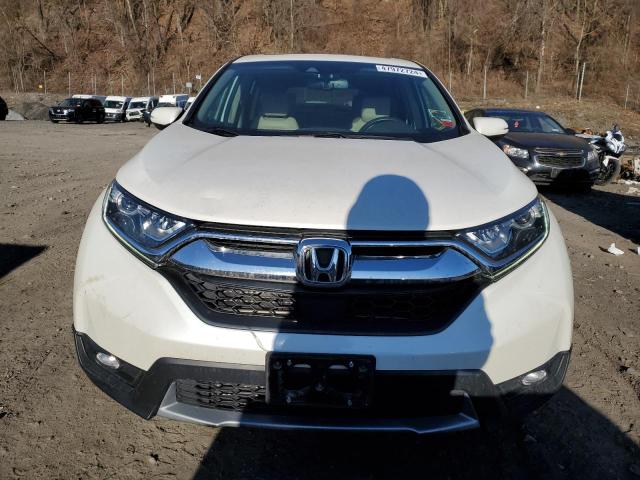 5J6RW2H84HL020266 - 2017 HONDA CR-V EXL WHITE photo 5