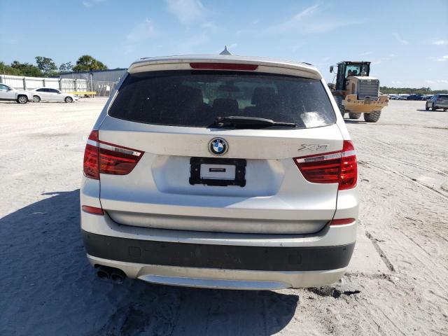 5UXWX9C54D0A08479 - 2013 BMW X3 XDRIVE28I SILVER photo 6