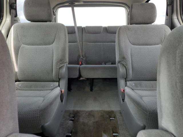 5TDZA23C86S466819 - 2006 TOYOTA SIENNA CE SILVER photo 10