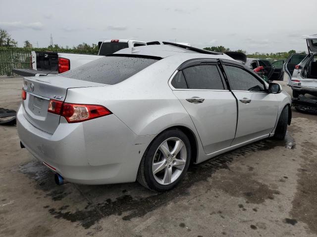 JH4CU2F60BC017504 - 2011 ACURA TSX SILVER photo 3