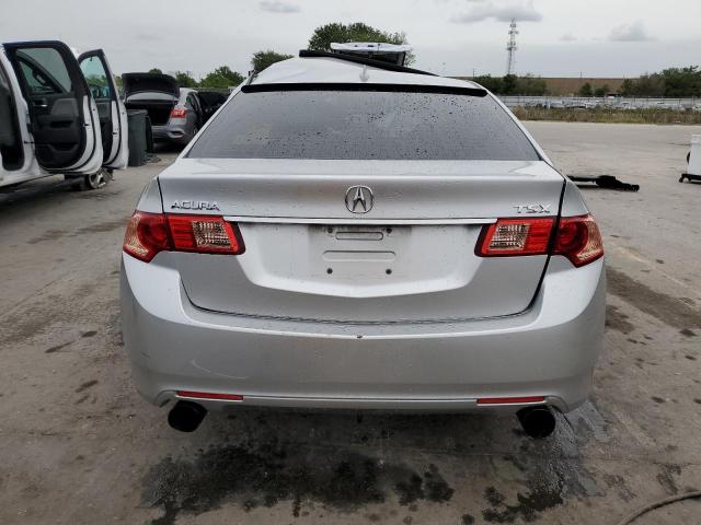 JH4CU2F60BC017504 - 2011 ACURA TSX SILVER photo 6