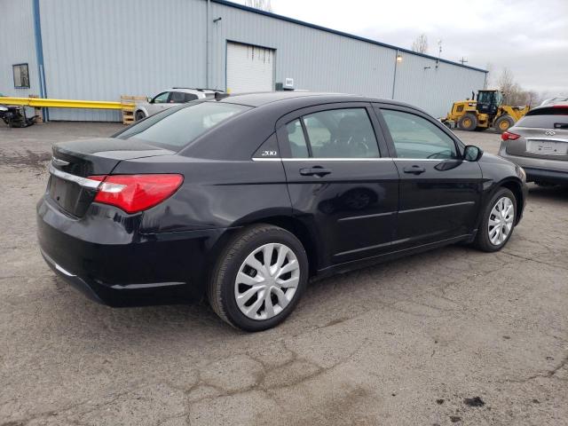 1C3CCBAB6CN202076 - 2012 CHRYSLER 200 LX BLACK photo 3