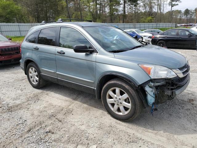 5J6RE3H49BL018848 - 2011 HONDA CR-V SE TEAL photo 4