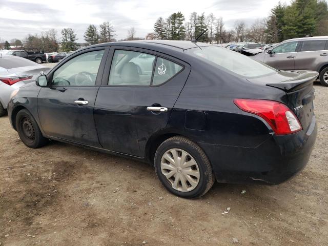 3N1CN7APXDL872765 - 2013 NISSAN VERSA S BLACK photo 2