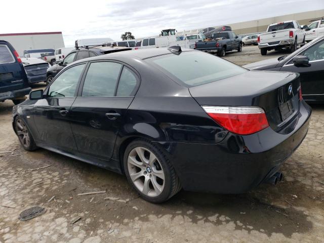 WBANW53548CT49842 - 2008 BMW 550 I BLACK photo 2