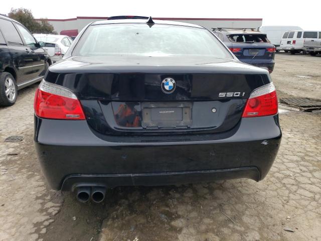 WBANW53548CT49842 - 2008 BMW 550 I BLACK photo 6