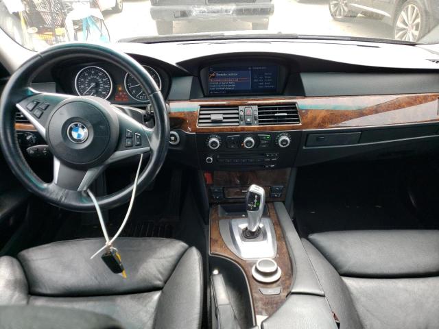 WBANW53548CT49842 - 2008 BMW 550 I BLACK photo 8