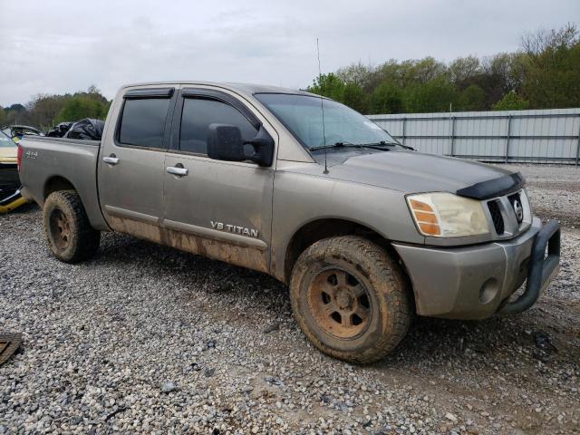 1N6BA07B46N542675 - 2006 NISSAN TITAN XE TAN photo 4