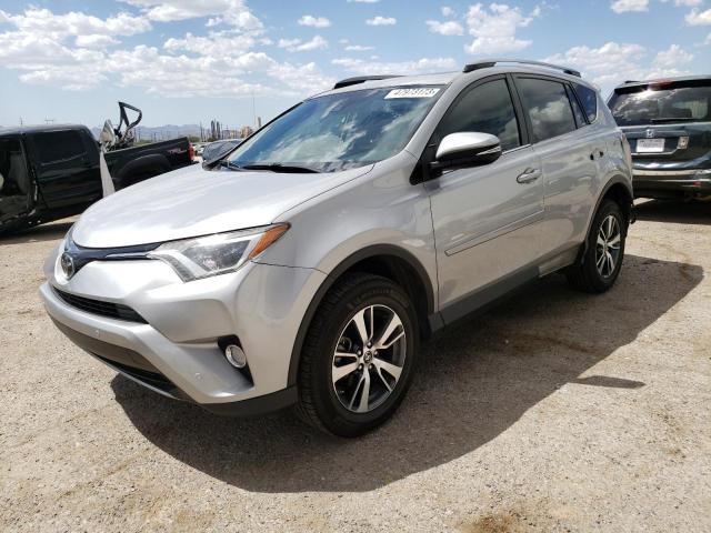 JTMWFREV6JJ188178 - 2018 TOYOTA RAV4 ADVENTURE SILVER photo 1