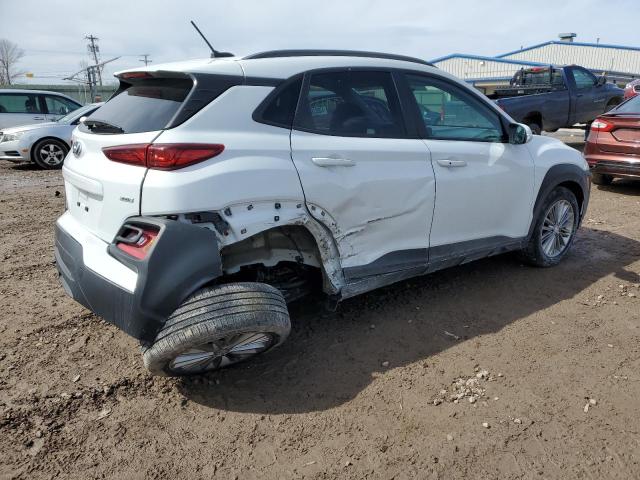 KM8K2CAA0JU078716 - 2018 HYUNDAI KONA SEL WHITE photo 3