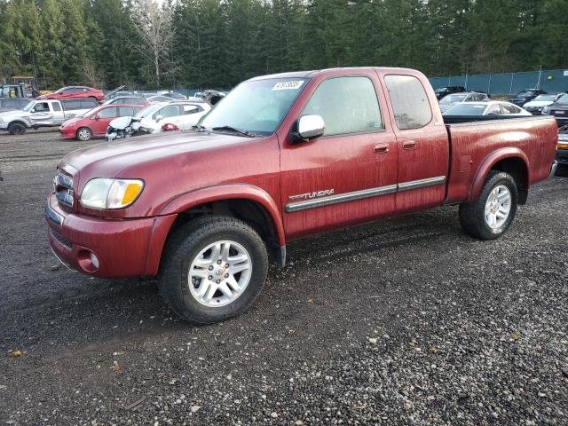 5TBBT44104S449247 - 2004 TOYOTA TUNDRA ACCESS CAB SR5 RED photo 1