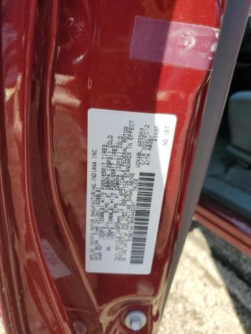 5TBBT44104S449247 - 2004 TOYOTA TUNDRA ACCESS CAB SR5 RED photo 12
