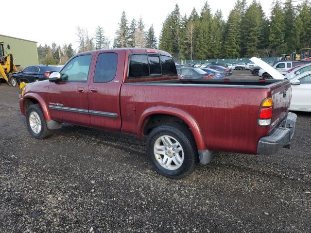 5TBBT44104S449247 - 2004 TOYOTA TUNDRA ACCESS CAB SR5 RED photo 2