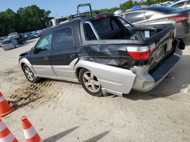 4S4BT62CX36111713 - 2003 SUBARU BAJA SPORT BLACK photo 2