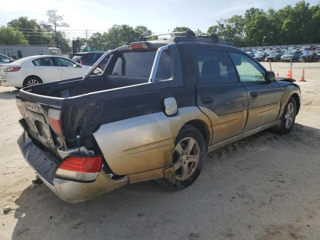 4S4BT62CX36111713 - 2003 SUBARU BAJA SPORT BLACK photo 3