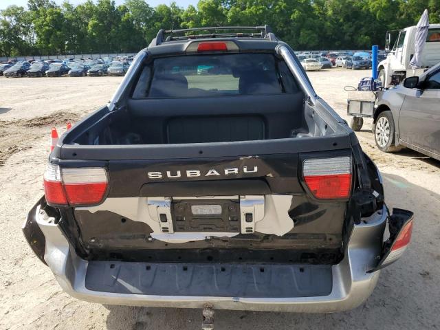 4S4BT62CX36111713 - 2003 SUBARU BAJA SPORT BLACK photo 6