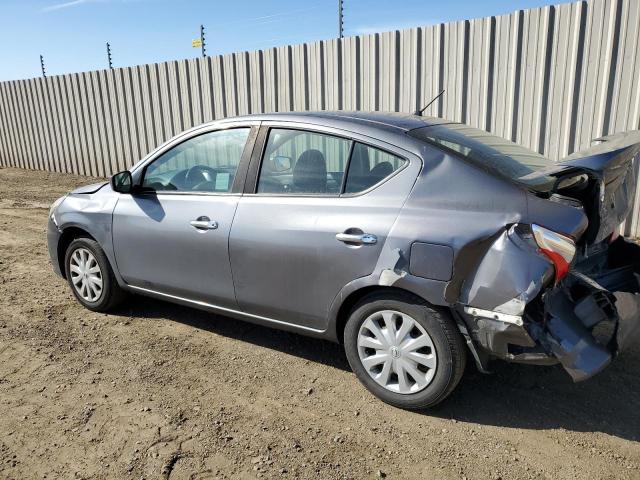 3N1CN7AP2KL847145 - 2019 NISSAN VERSA S GRAY photo 2