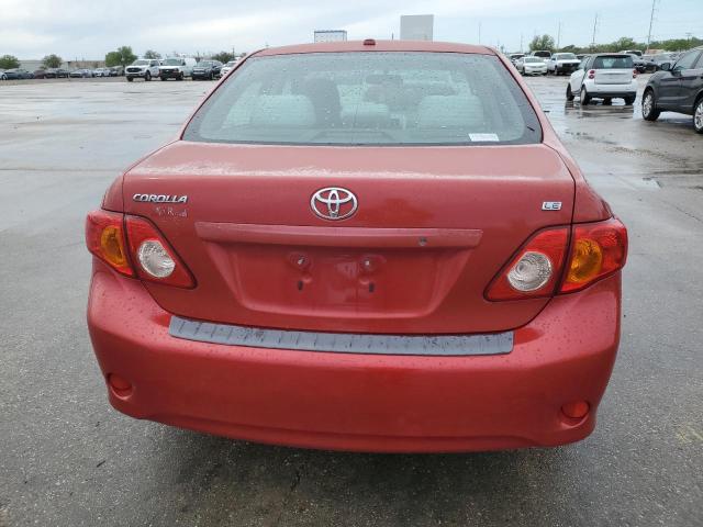 JTDBL40E59J052461 - 2009 TOYOTA COROLLA BASE RED photo 6