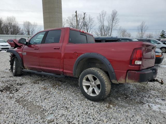 1C6RR7UT8FS510787 - 2015 RAM 1500 SPORT BURGUNDY photo 2