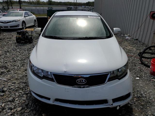 KNAFU4A28C5594251 - 2012 KIA FORTE EX WHITE photo 5