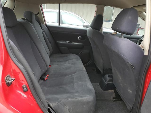 3N1BC13E89L471717 - 2009 NISSAN VERSA S RED photo 10