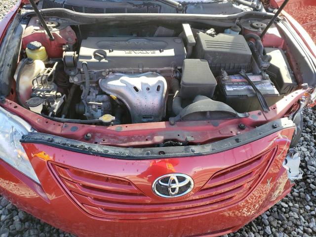 4T4BE46KX9R078190 - 2009 TOYOTA CAMRY BASE RED photo 11